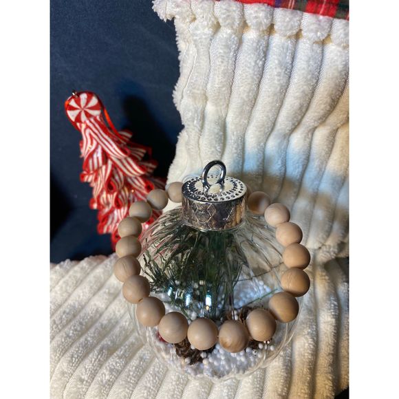 NWT 🌼 UNISEX YELLOWSTONE BRACELET BEADED TAN NUDE STRETCH - Picture 5 of 7